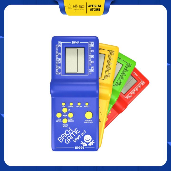 Máy chơi xếp gạch tuổi thơ, máy xếp hình BRICK GAME - tặng kèm pin