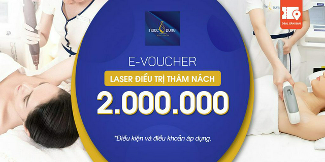 E-Voucher Laser điều trị thâm nách tại TMV Ngọc Dung