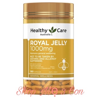 Sữa ong chúa Healthy Care Royal Jelly 100mg Úc