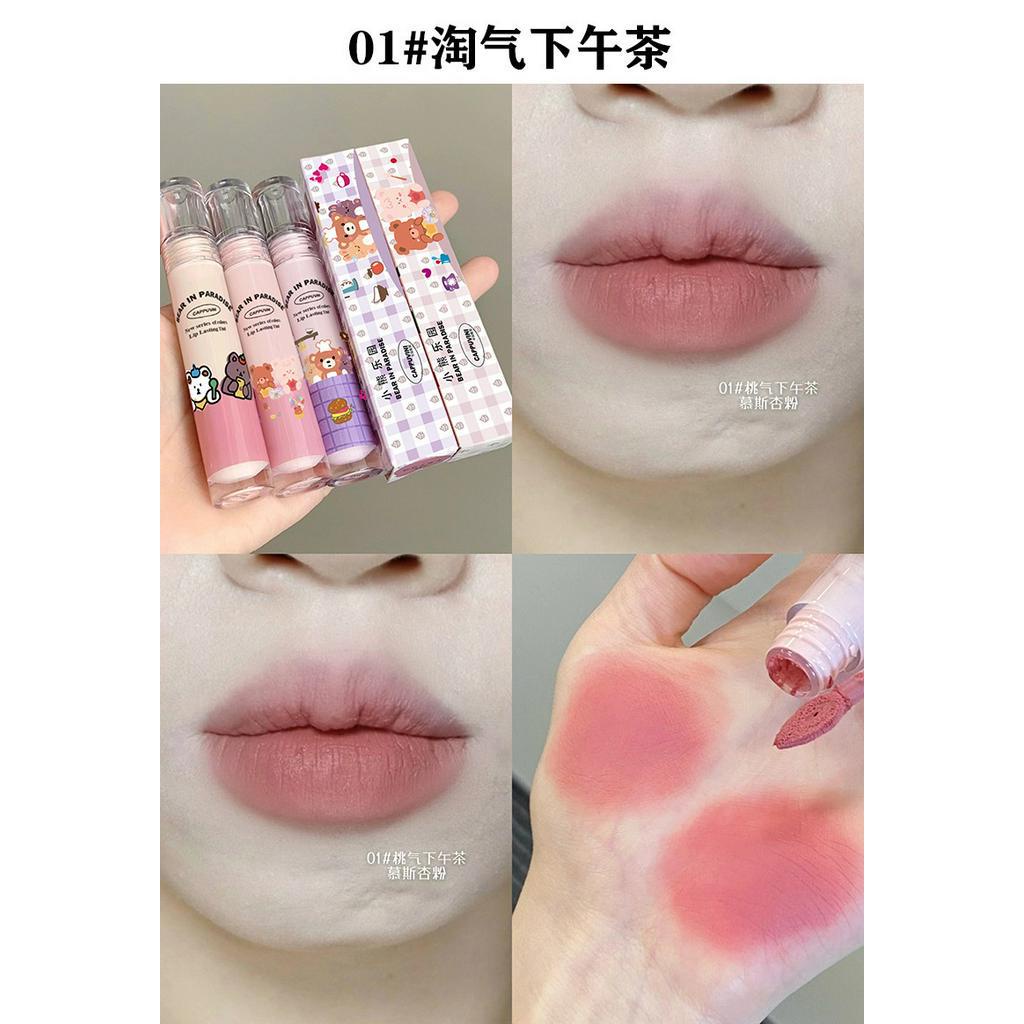 Son Môi Cappuvini Chống Thấm Nước Không Phai Màu Chất Lượng Cao