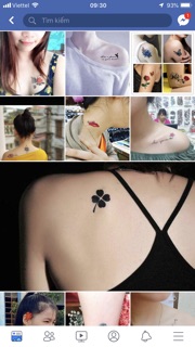 Combo hình xăm dán 5 củ