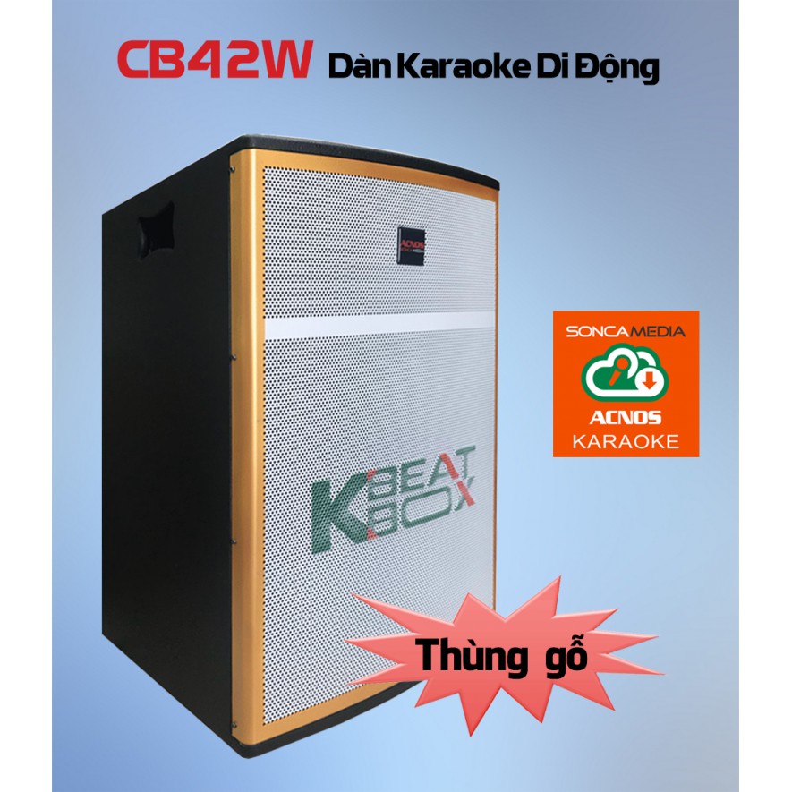 LOA KÉO KARAOKE ACNOS KBEATBOX CB42W- CB403GE CHÍNH HÃNG