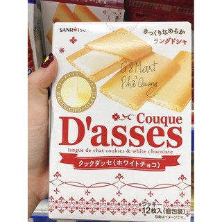 Bánh d'asses kem nhân sô cô la trắng