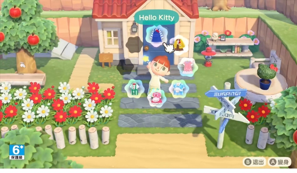 Set 6 Thẻ Game Hình Động Vật Sanrio Amiibo Độc Đáo