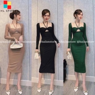 Đầm body dáng dài 45 -75 kgs bigsize