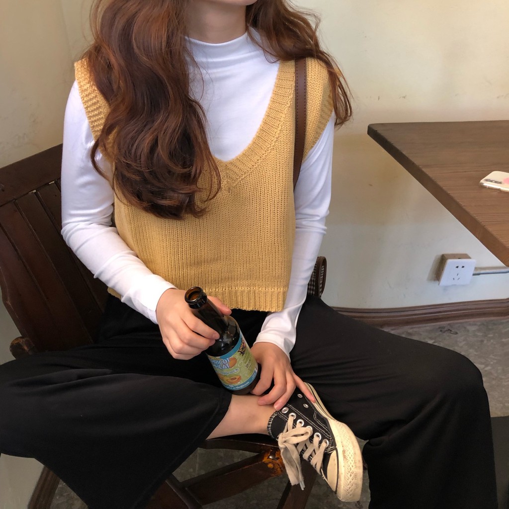 [SẴN] Áo gilê nữ Ulzzang Quảng Châu AGL2