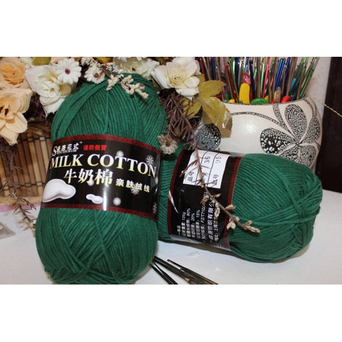 2/4 LEN COTTON MILK 125gr