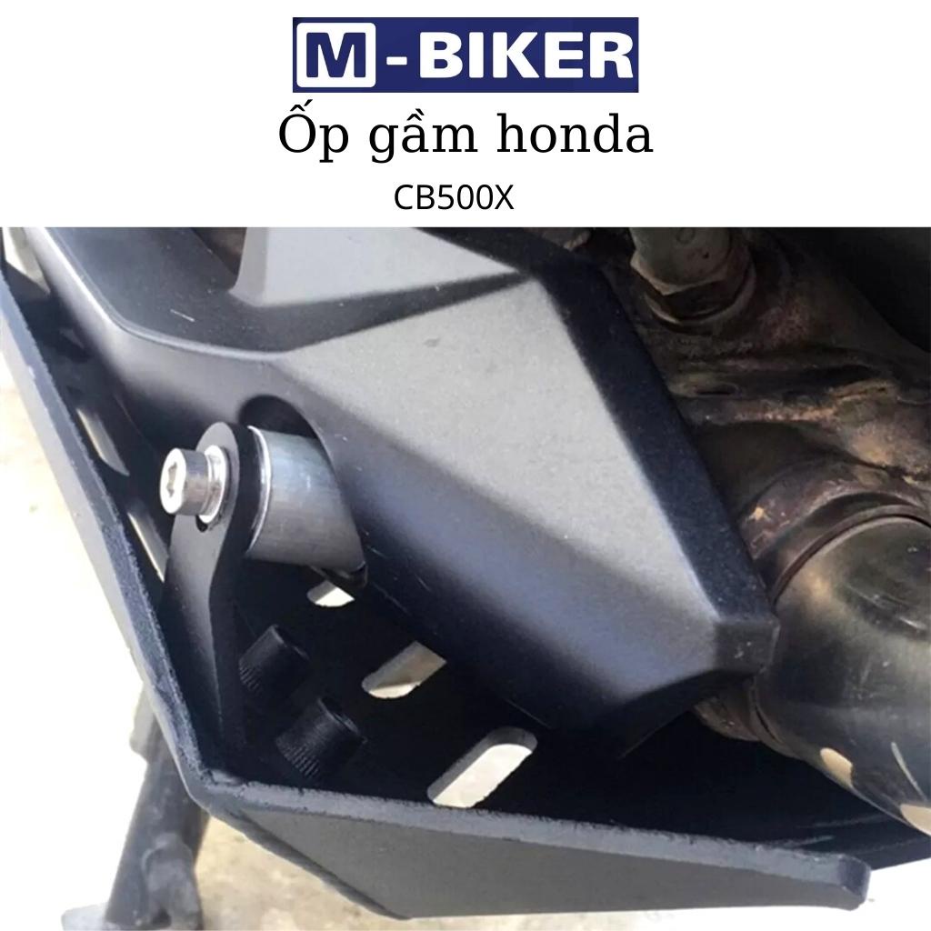 Bảo vệ gầm xe CB500X, khung bảo vệ lốc máy CB500X chính hãng Mbiker