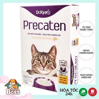 Sữa bột dinh dưỡng cho mèo con Dr.Kyan Precaten hộp 110g – Boss Garden