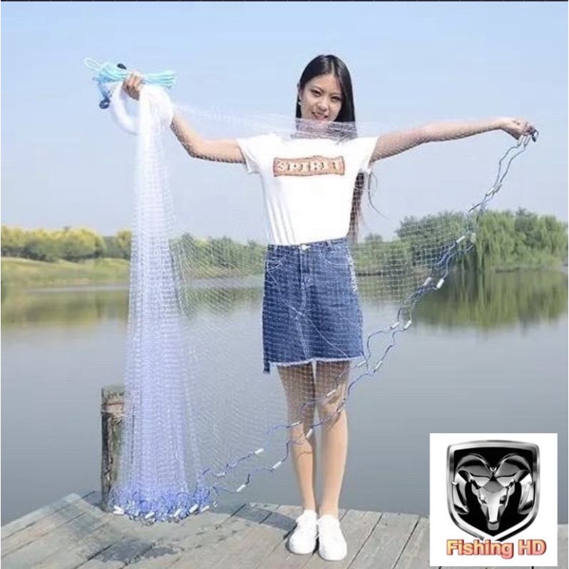 Chài cước rút tàng hình Thái Lan cao cấp, chài đánh cá LDC3 đồ câu FISHING_HD