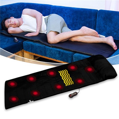 Đệm massage toàn thân hồng ngoại JB-618A có thể đặt ở bất kì vị trí nào như trên ghế sofa, giường ngủ, ghế văn phòng