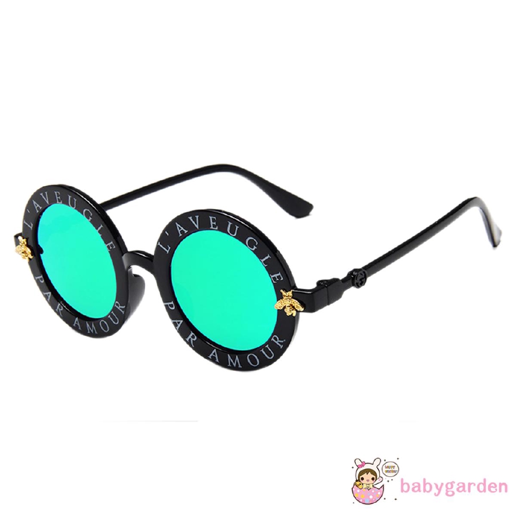 Kính mát gọng nhựa 8 màu tùy chọn cho bé