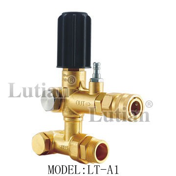 Cụm tay chỉnh áp 2010 cho đầu bơm cao áp của máy rửa xe