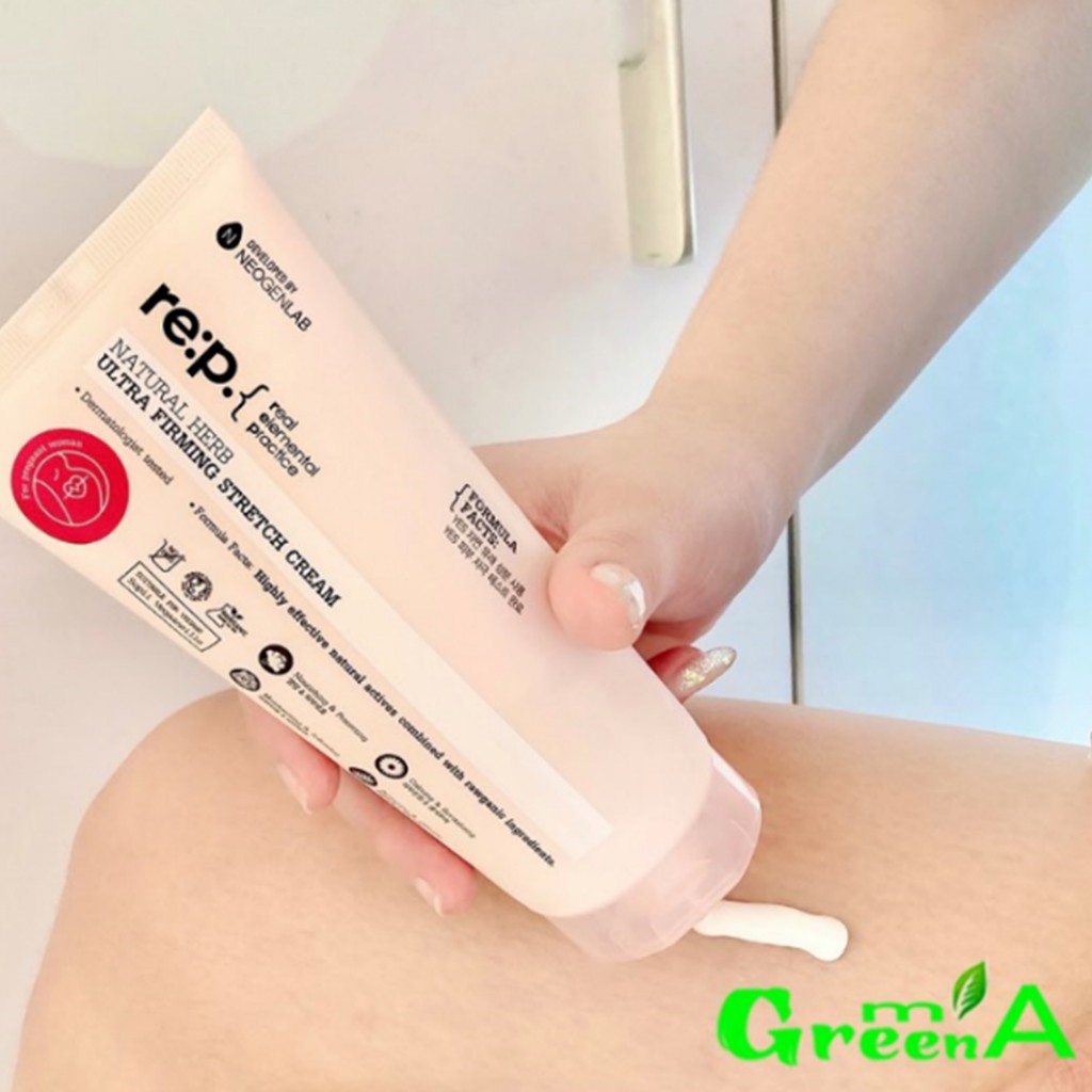 Kem Chống Rạn Da RE:P Giảm Rạn Da Bụng Đùi Săn Chắc Da Làm Mờ Sẹo RE:P NATURAL HERB ULTRA FIRMING STRETCH CREAM 200ml | BigBuy360 - bigbuy360.vn