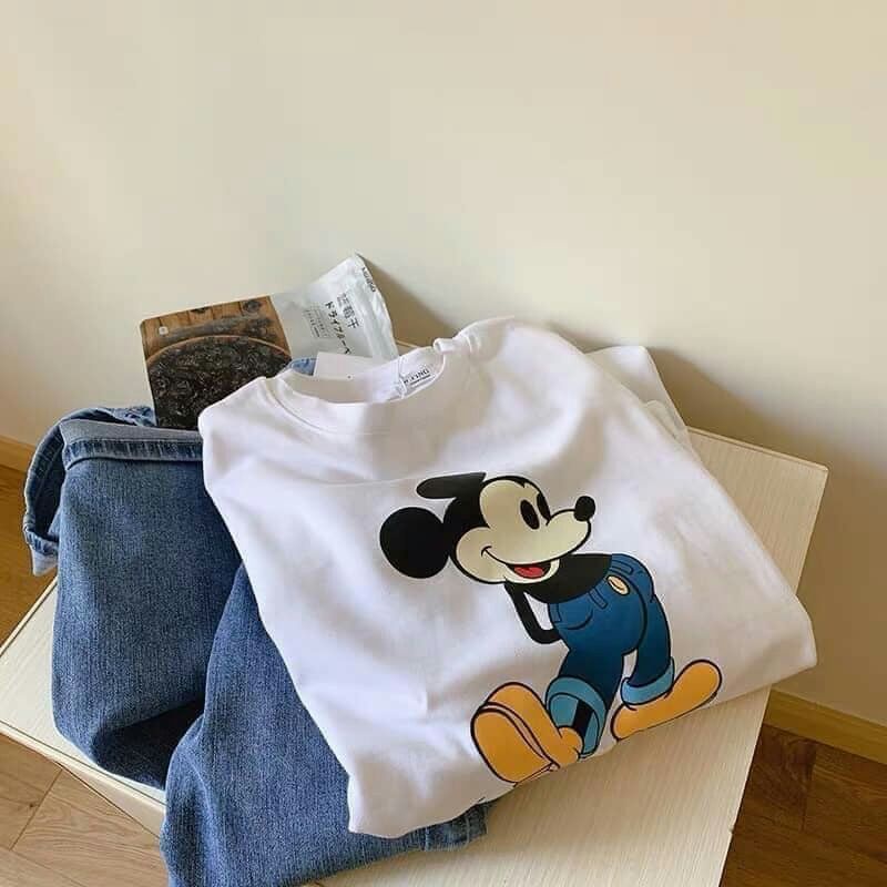 ÁO THUN MICKEY SIÊU ĐẸP ĐỦ SIZE CAO CẤP