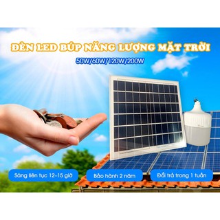 Đèn Búp năng lượng mặt trời 200w