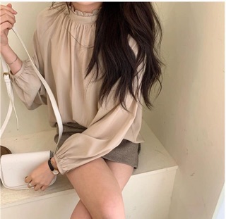 Sơ mi cổ bèo 1 hàng khuy