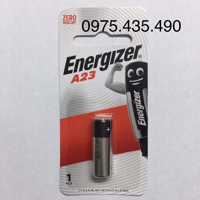 Pin Energizer A23 12V Alkaline Chính Hãng Vỉ 1 Viên