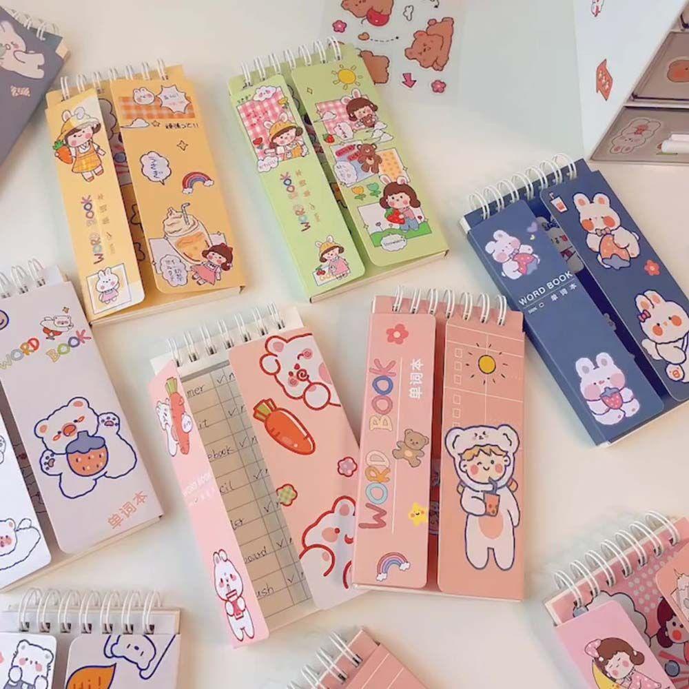 PEWANY Sổ Tay 80 Trang Mini Họa Tiết Dễ Thương Cho Học Sinh