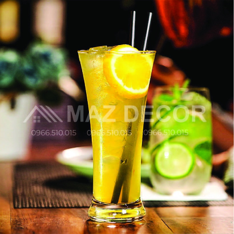 Giá xưởng Bộ 6 ly sinh tố nước ép miệng loe tinh tế ES4001 350ml