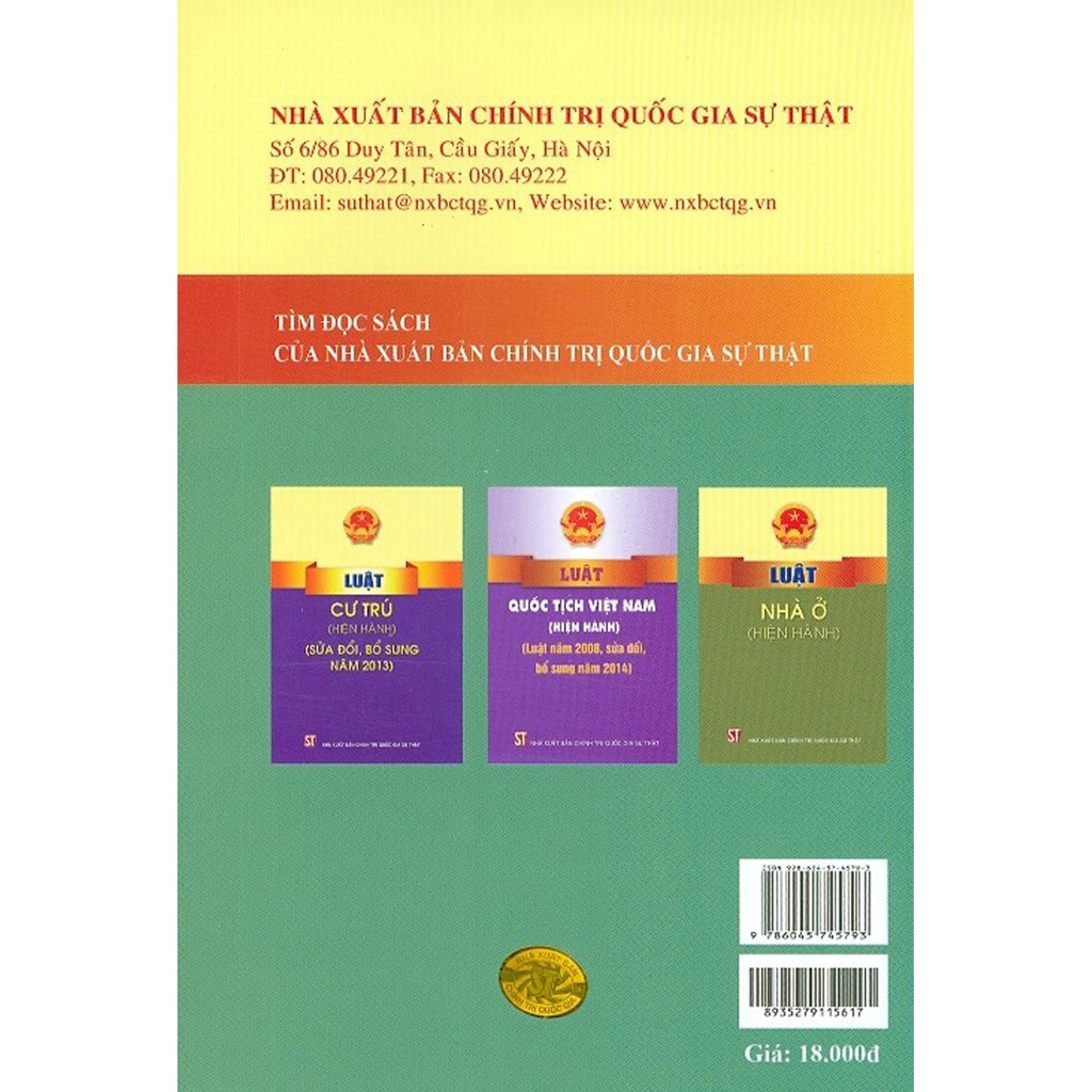 Sách - Luật Hộ Tịch (Hiện Hành) | BigBuy360 - bigbuy360.vn