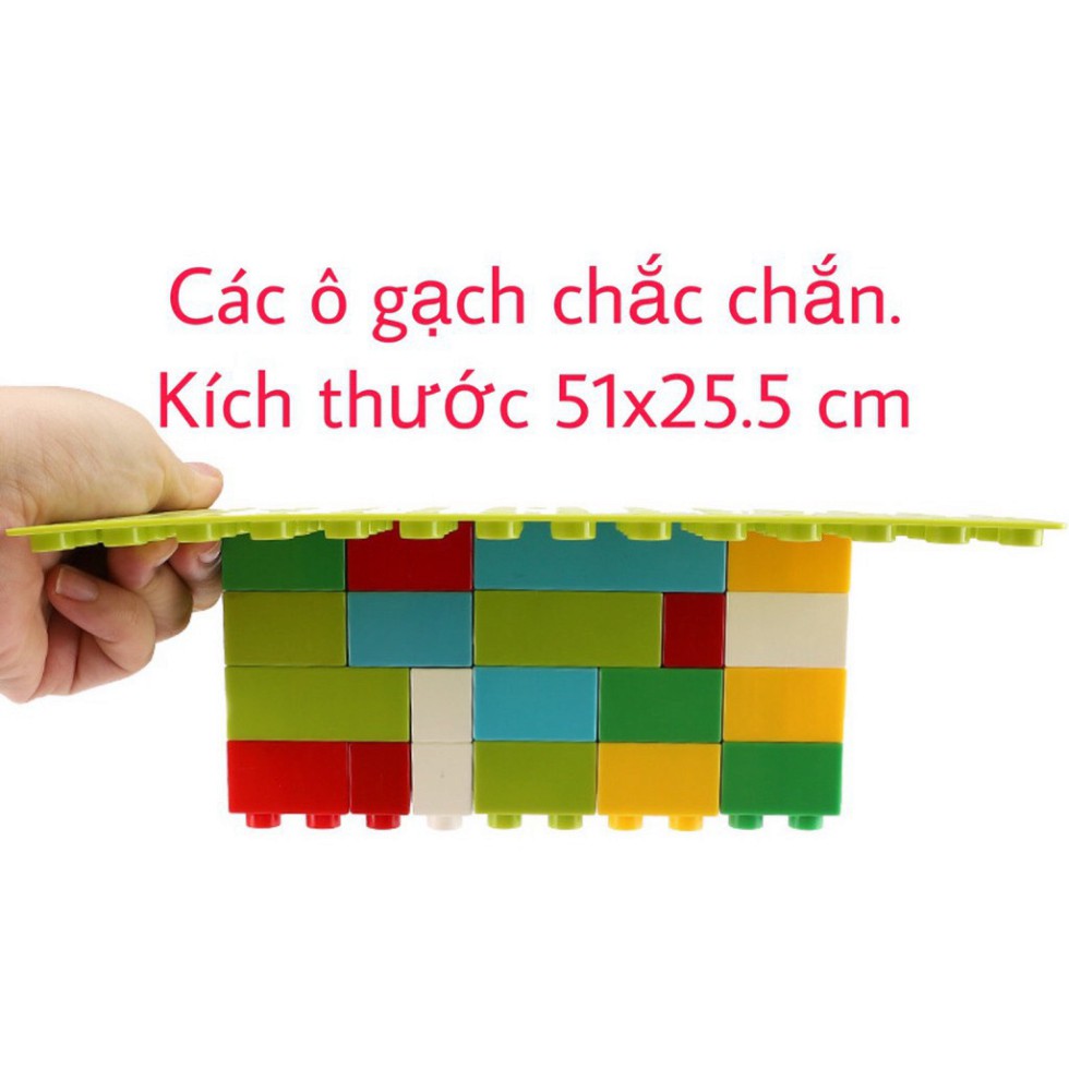 Tấm đáy, tấm đế lót , tấm nền base để gắn lắp ghép lego duplo đồ chơi xếp hình - base lego