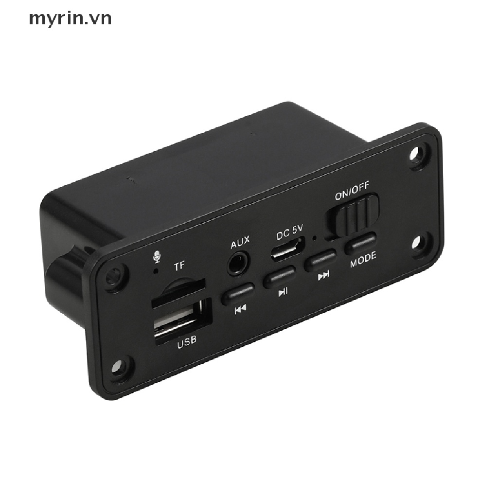Bảng Mạch Giải Mã Âm Thanh FM Bluetooth 5.0 MP3 2 * 3W Chuyên Dụng Cho Xe Hơi