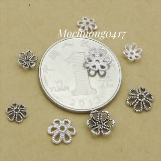 [S925] Set 2 Charm bạc ốp cánh hoa - MH253 MOCHUONG JEWELRY