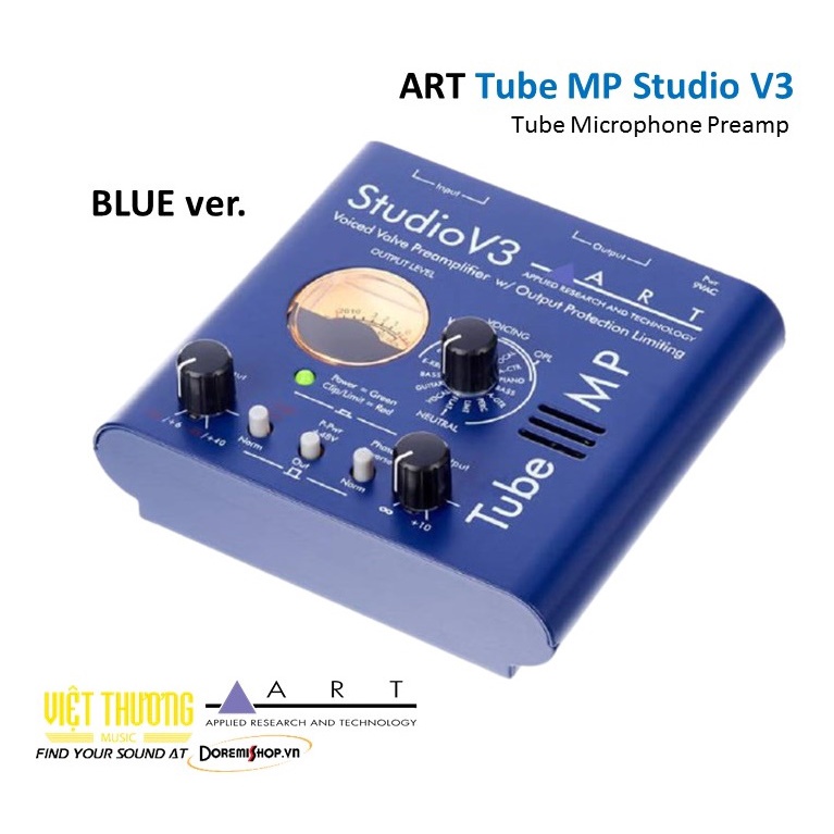 Bộ nâng tín hiệu phòng thu ART TUBE MP STUDIO V3