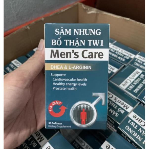 Sâm nhung bổ thận TW1 Bổ thận, tráng dương, mạnh gân cốt, tăng cường sinh lý hiệu quả lọ 30 viên