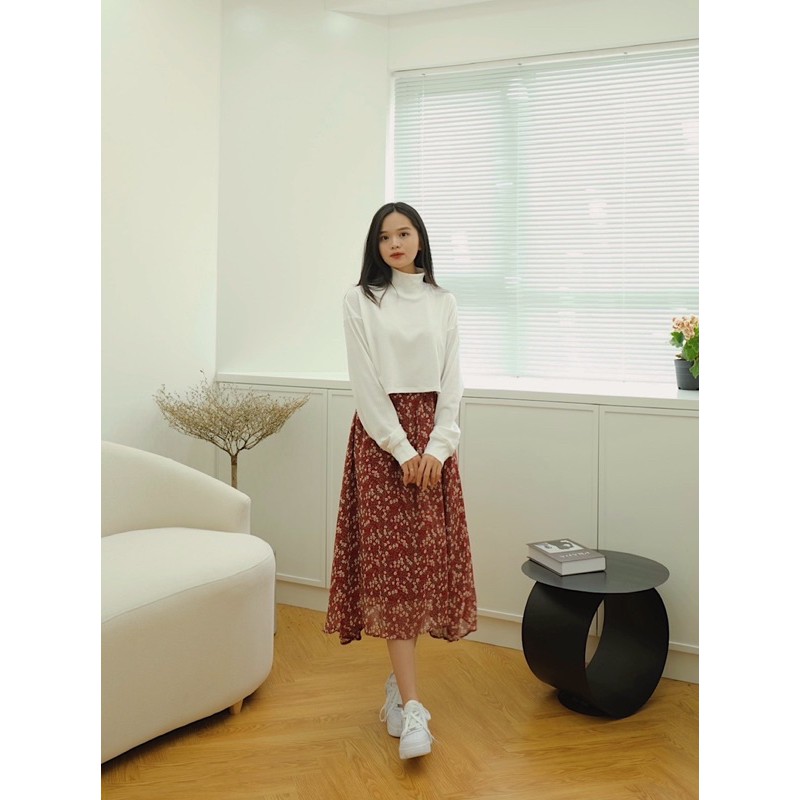 Coris skirt - Chân váy hoa đỏ - Somalyng.studio | BigBuy360 - bigbuy360.vn