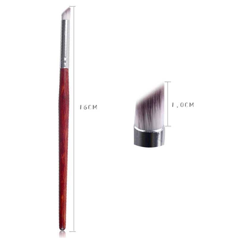 Cọ dặm Ombre mái thưa - cọ ombre đầu tròn