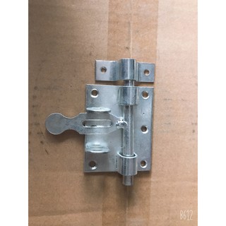 Chốt vuông cửa mạ kẽm 2 cỡ bé - to
