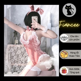 Bộ cosplay thỏ hông