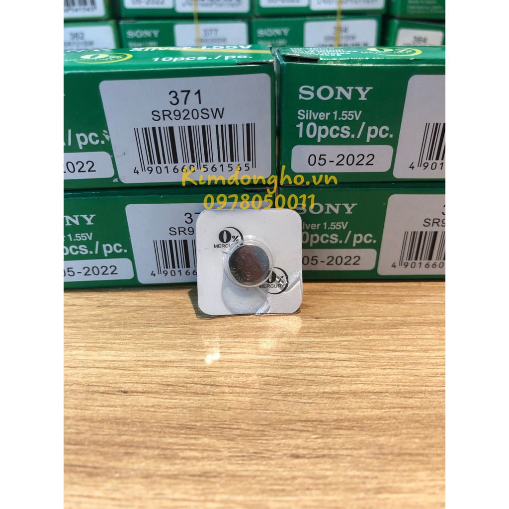 Viên pin đồng hồ Sony 920 SR920SW - 371 vỉ 1 viên từ Kimdongho.vn