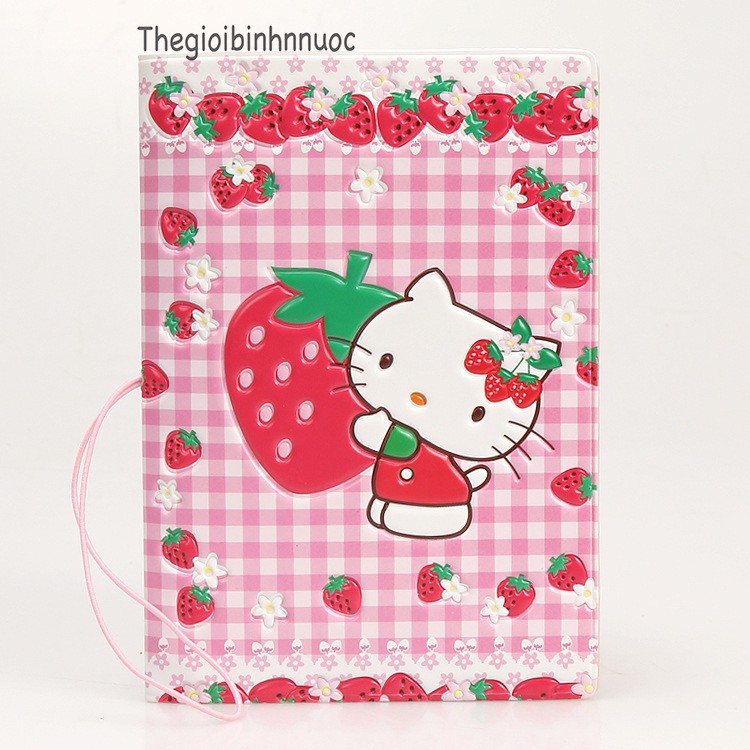 VỎ BỌC HỘ CHIẾU PASSPORT COVER HELLO KITTY DỄ THƯƠNG V65