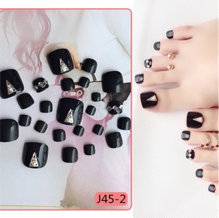 Bộ 24 móng chân đẹp kèm keo+ dũa