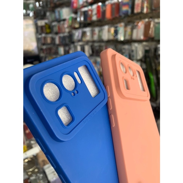 Ốp Xiaomi 11ultra dẻo màu dày,cụm viền bảo vệ camera.