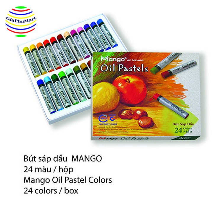 Bút Sáp Dầu Mango Oil Pastels