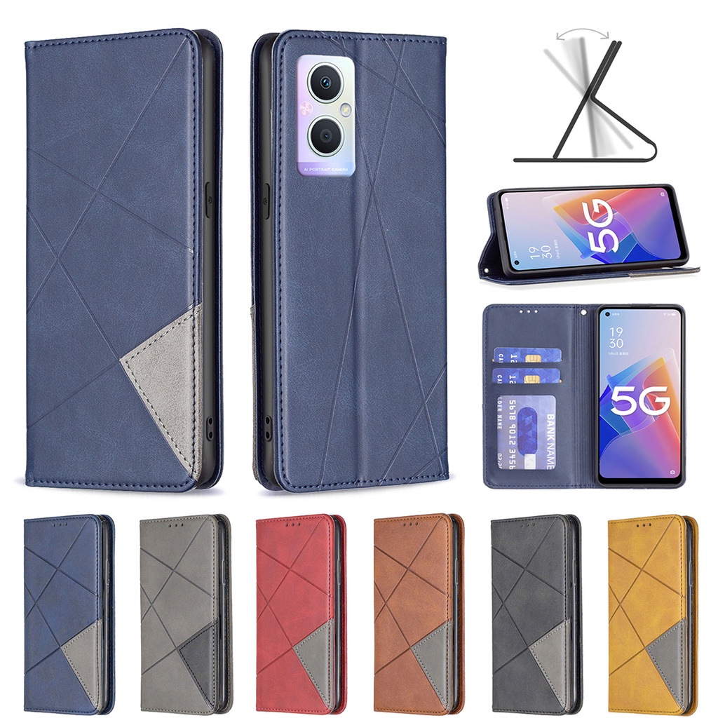 Case for OPPO A96 5G BFX Ốp Ốp Bao Da Điện Thoại BFX Cho