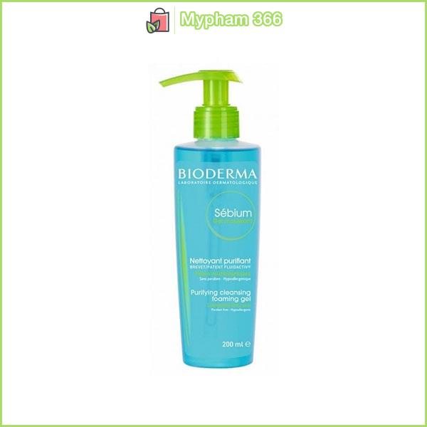 Sữa rửa mặt tạo bọt Bioderma 200ml