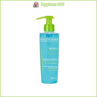 Sữa rửa mặt tạo bọt Bioderma 200ml