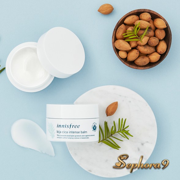 Kem dưỡng hỗ trợ giảm mụn Innisfree Bija Cica Intense Balm "giải cứu" làn da