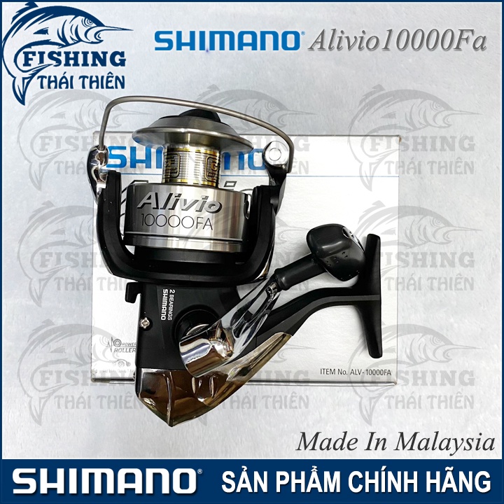 Máy Câu Cá Shimano Alivio 10000 FA Máy Đứng Siêu Bạo Lực Hàng Chính Hãng Malaysia