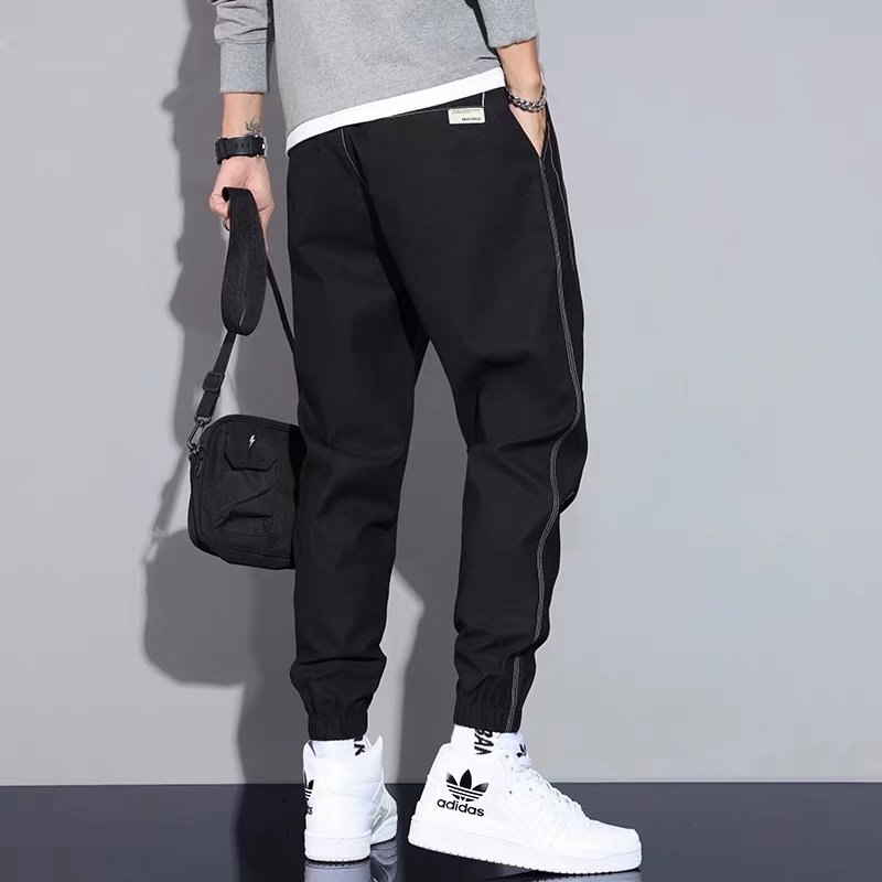 Quần Harem Dáng Rộng Tăng Chiều Cao Phong Cách Thời Trang Hàn Quốc Cho Nam Giới