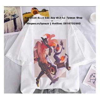 Áo liên minh Jhin nhiều màu Nam Nữ