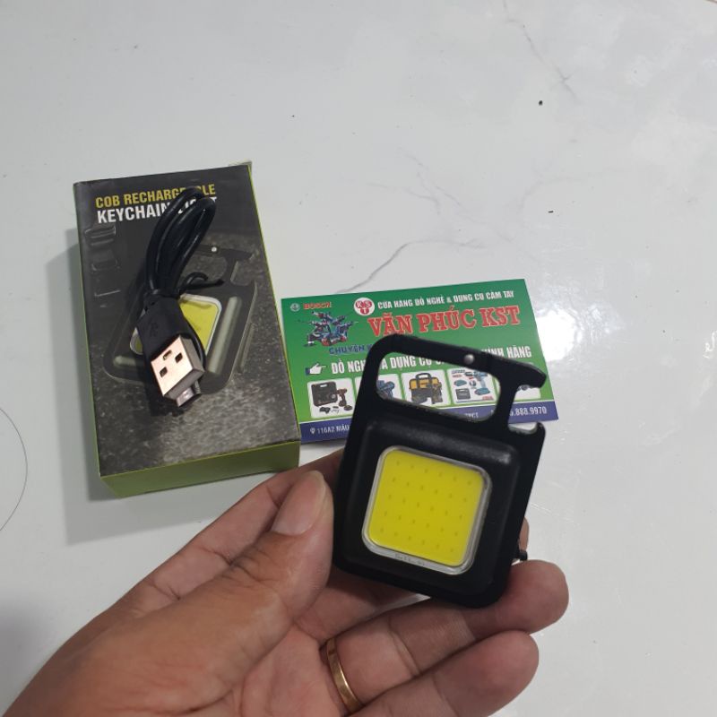 Đèn led móc khóa mini