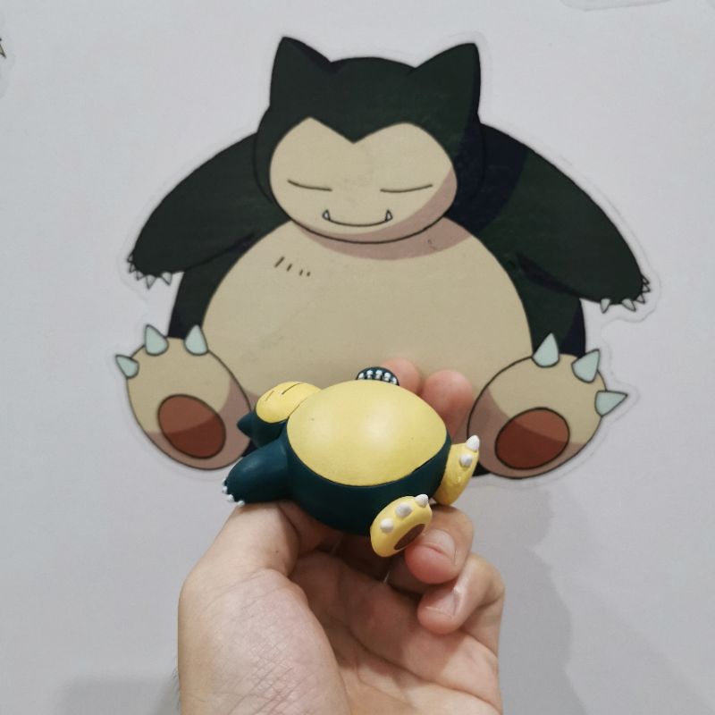 Kabigon - Snorlax Pokemon ngủ hàng mới sưu tầm Tomy Takara - Kumy Shop