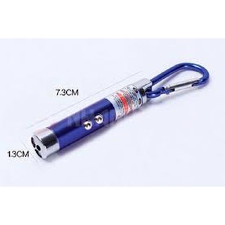 Đèn pin móc khóa 4 in 1 đèn pin-soi tiền giả- đèn laser-móc khóa