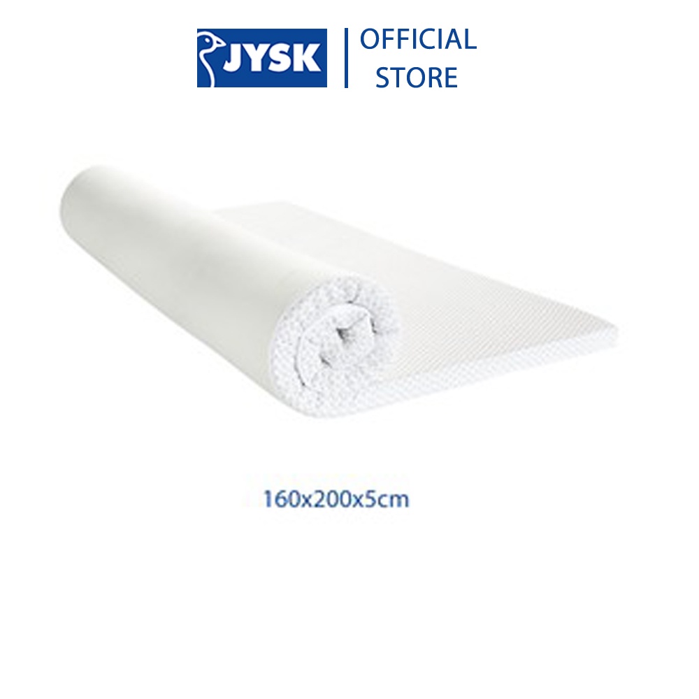 Đệm topper memory foam | JYSK Wellpur T30 | R160/180xD200xC5cm